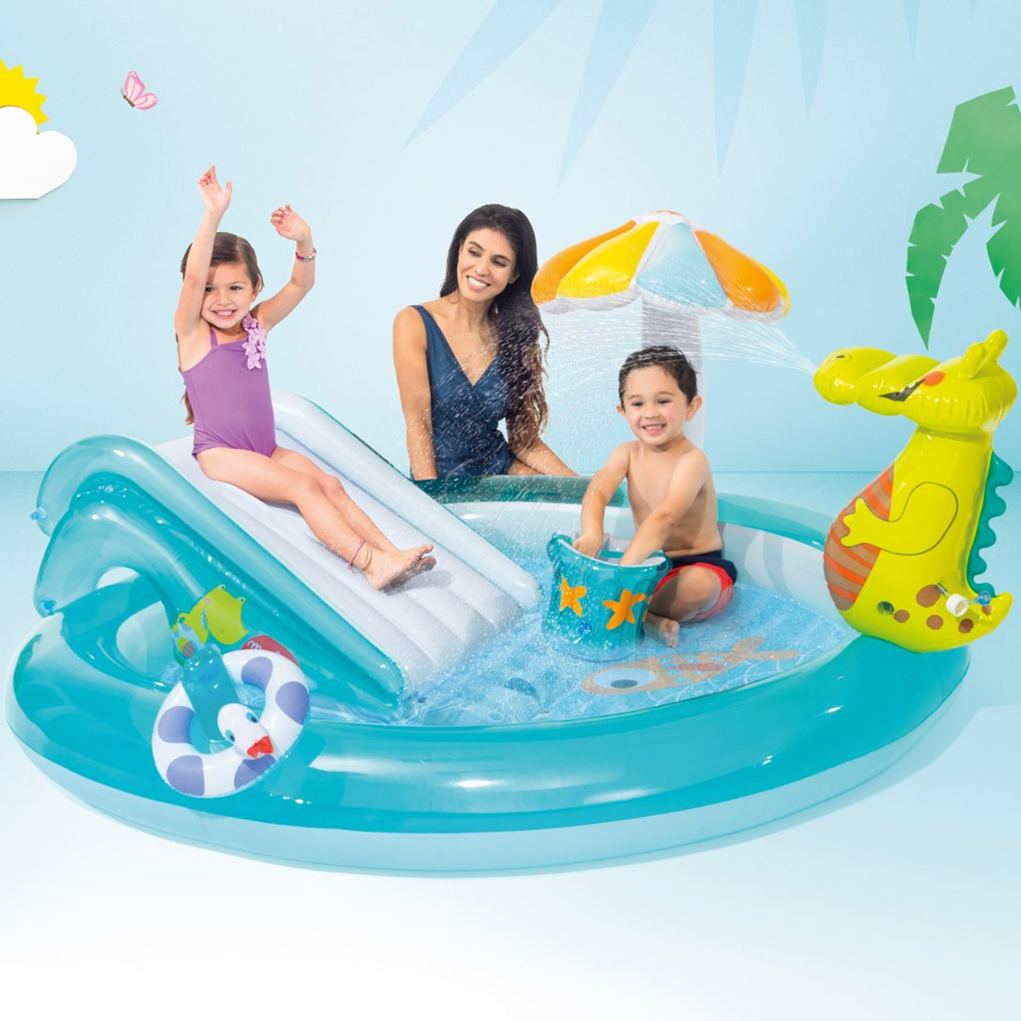 Aire de Jeux Alligator - Intex - 3