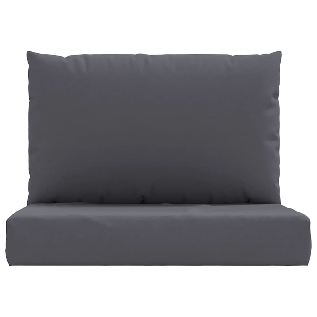 2 pcs Almofada exterior | Almofadões de paletes tecido oxford antracite CFW64642 - 4