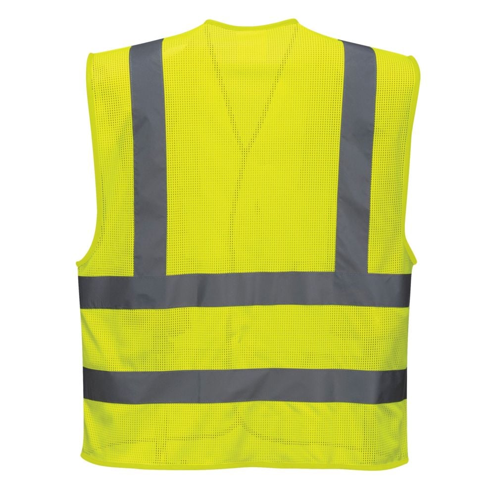 Gilet haute visibilité respirant Portwest HV Meshair Jaune XXL - XXXL - 2