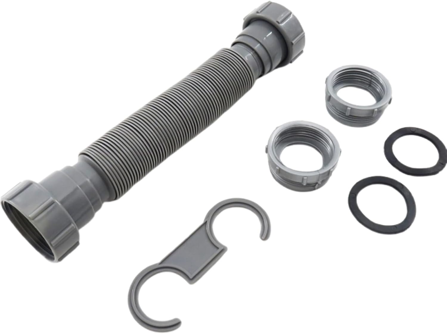 Zestaw hydrauliki kuchennej, hydraulika pod zlewem w łazience, zestaw do wymiany zlewu kuchennego, regulowany odpływ pod zlewem, łatwy w montażu zes