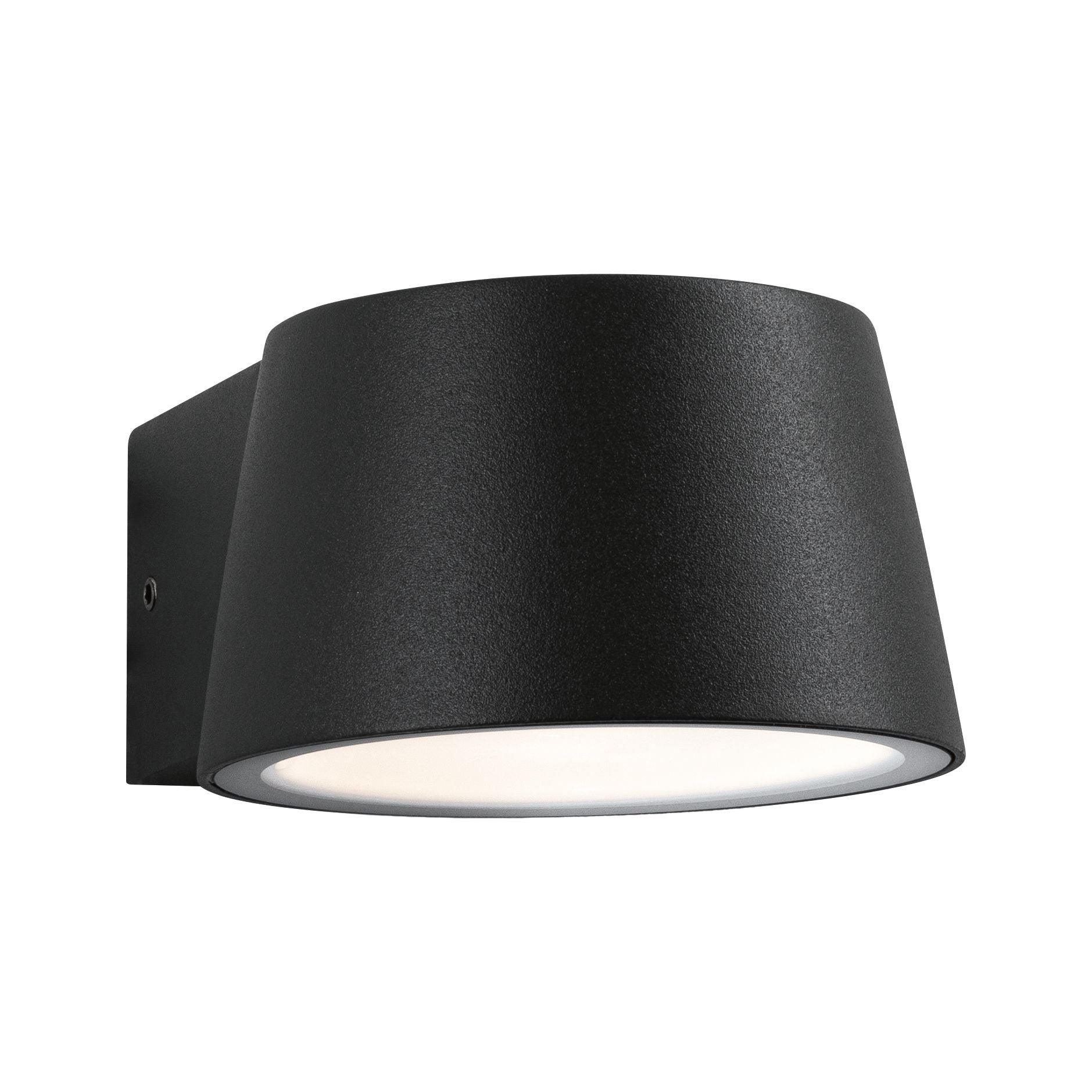Kinkiet ścienny zewnętrzny Wandl czarny LED 5W 3000K 500lm wym: 5,6 x 9,6 x 12,8 cm IP44 aluminium Paulmann
