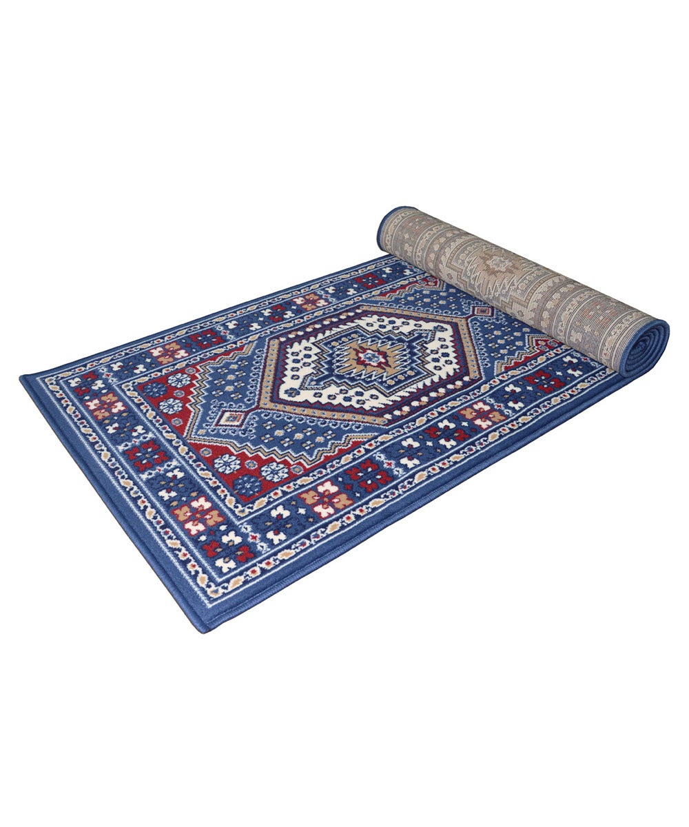 Dywan ROYAL SHIRAZ 100X400 cm JASNONIEBIESKI | GalleryFarah1970
