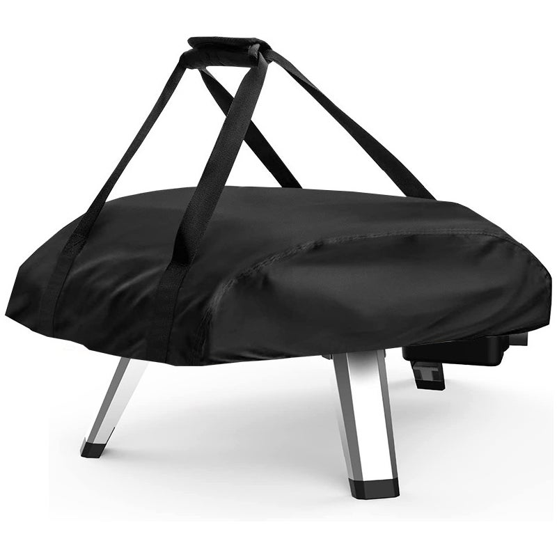 Piec do pizzy Koda 16, przenośny, zewnętrzny, z okapem gazowym 420d, kolor srebrny