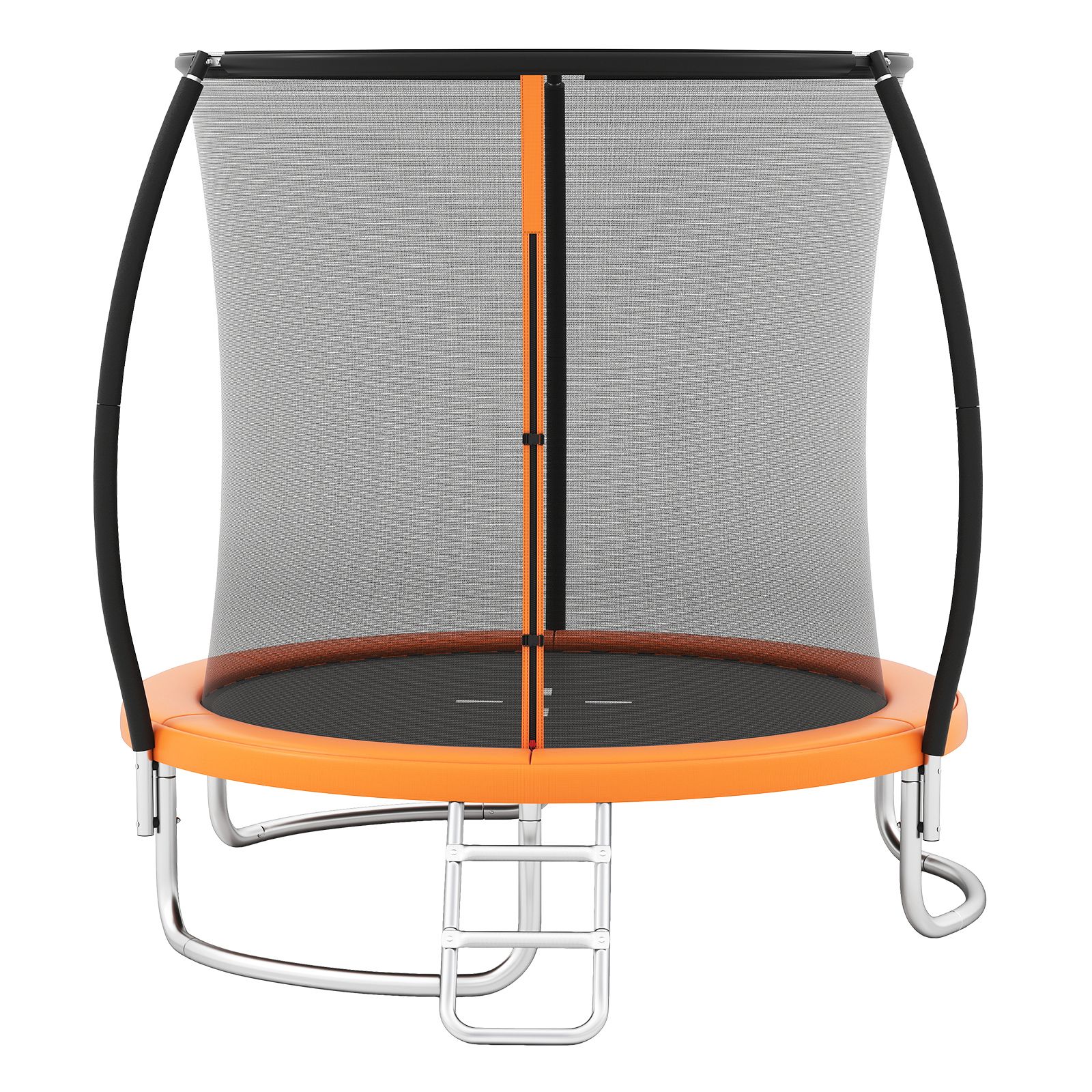 HOMCOM Trampolino Elastico per Bambini con Rete di Sicurezza, Tappeto Elastico con Pali Imbottiti per Interno ed Esterno, Età 3-10 Anni, 163x163/190 cm - Giochi e Prodotti per l'Età Evolutiva HOMCOM Trampolino Elastico per Bambini con Rete di Sicurezza, Tappeto Elastico con Pali Imbottiti per Interno ed Esterno, Età 3-10 Anni, 163x163/190 cm - Giochi e Prodotti per l'Età Evolutiva