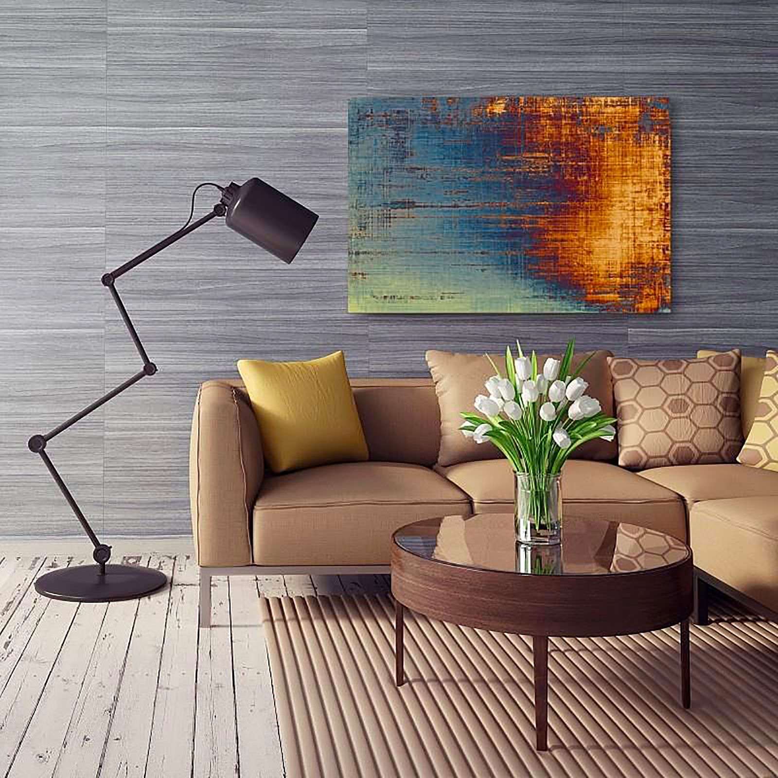 Tableau 4 abstraction - 80 x 60 cm - 3