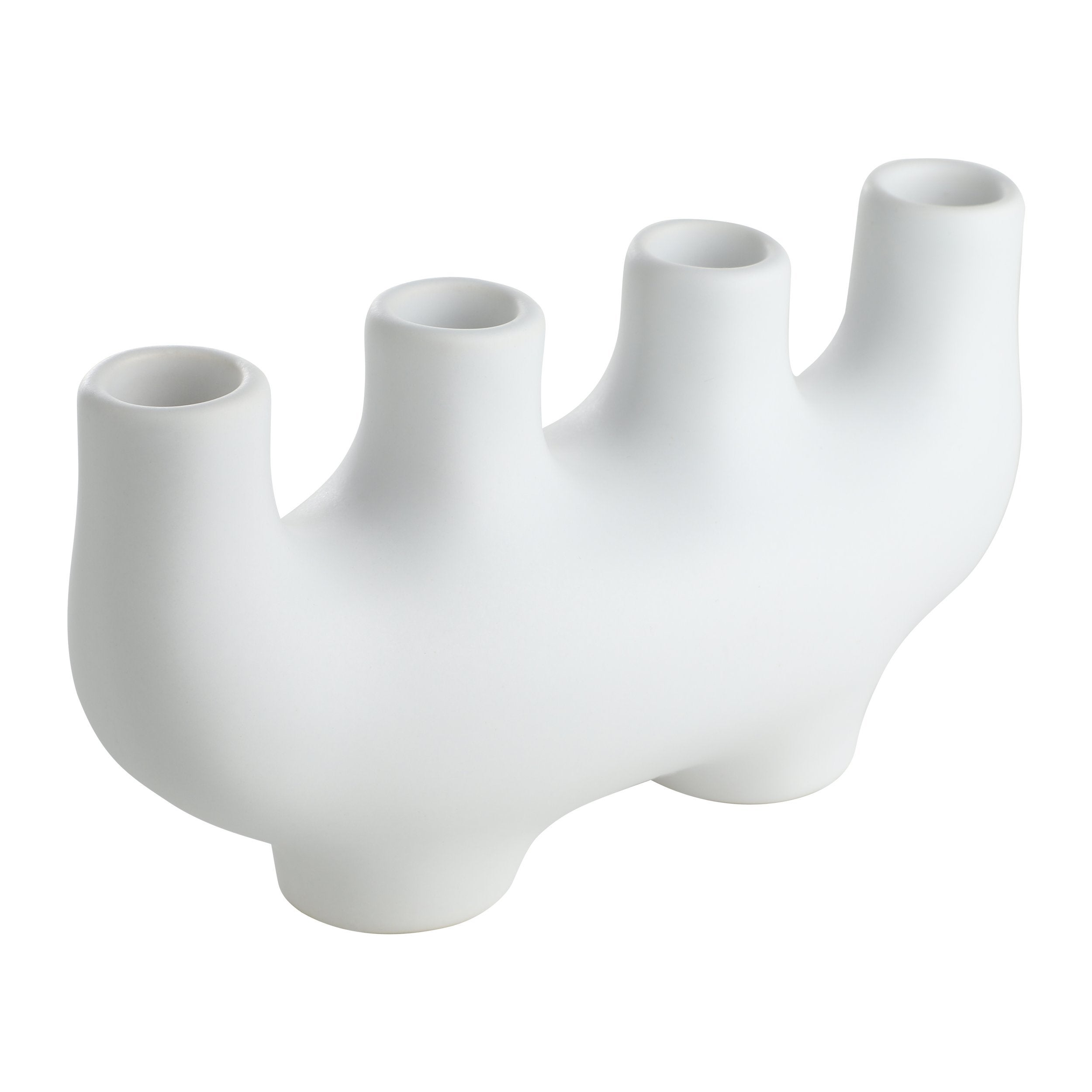 Bougeoir Design Villeroy & Boch Manufacture Rock - Porcelaine Premium Noire - 6,5x6,5x5 Cm
