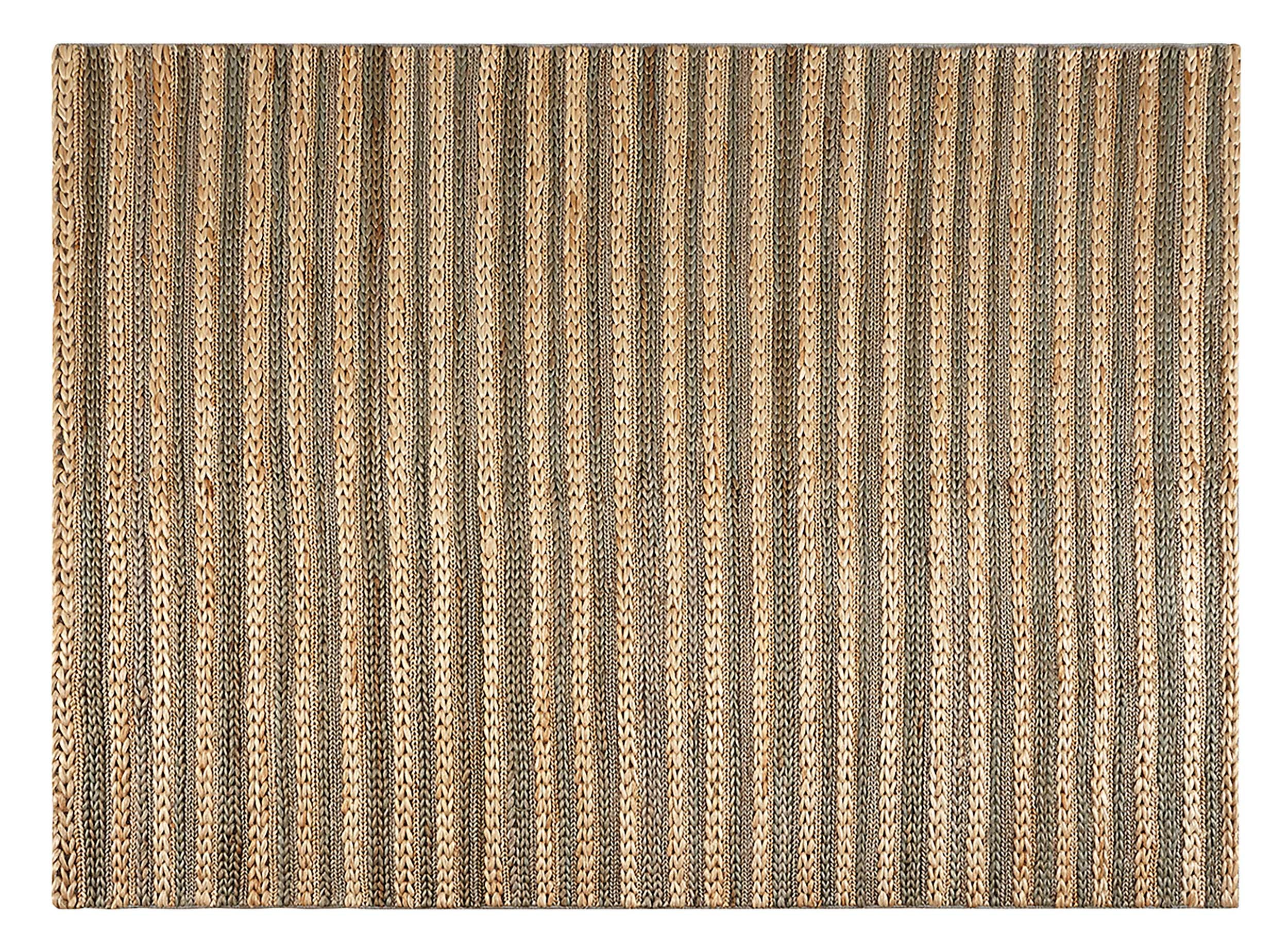 Dywan LINEA NATURAL szary i beżowy 160x230 – Ręcznie wykonany, elegancki do salonu