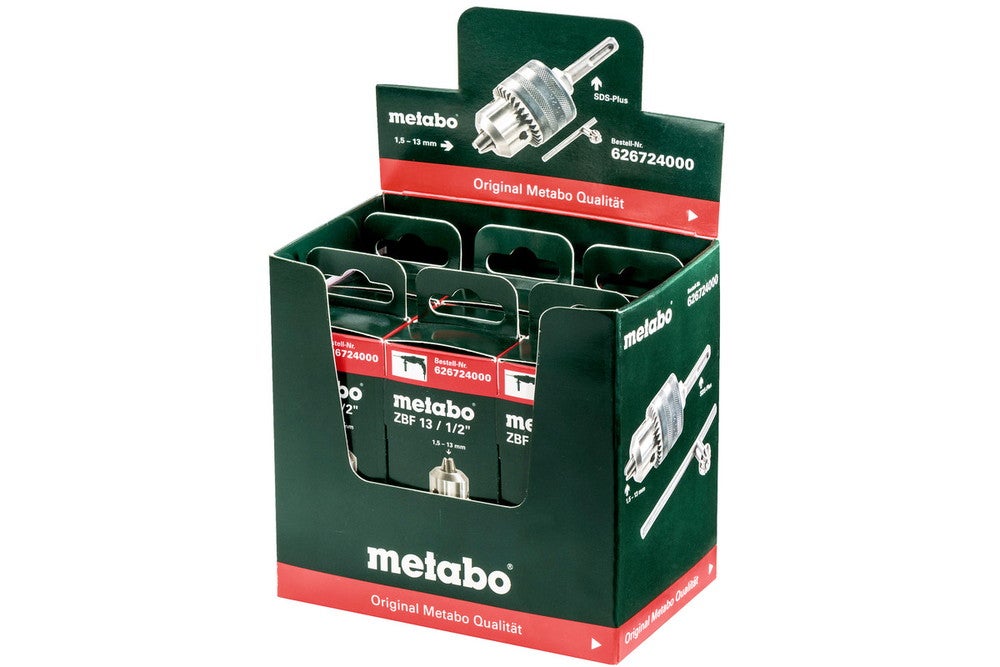 Portabrocas con llave METABO - Adaptador SDS-Plus - 626724000 - 5
