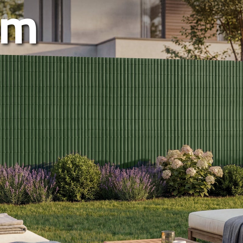 Siatka trzcinowa PCV VISO, 10m x 1,8m, zielona