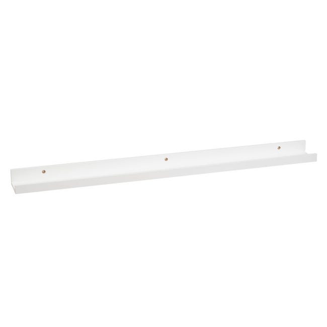 100 cm d'étagère en MDF blanc pour tableaux | Leroy Merlin