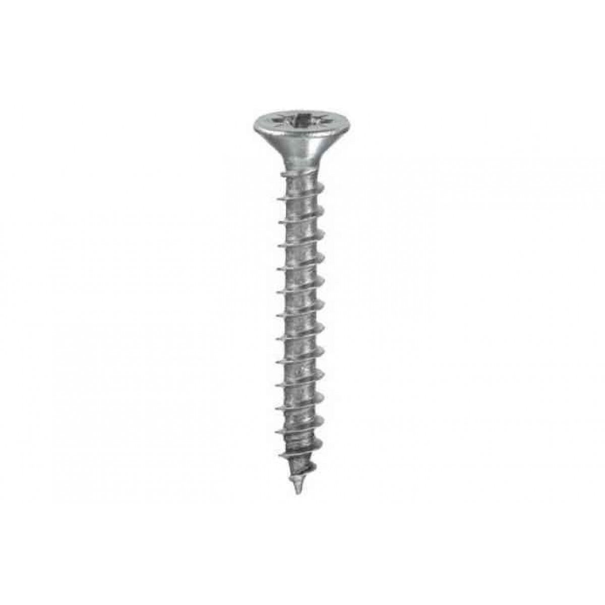 Set di 25 viti SPAX in acciaio inox testa svasata torx, Diam.4,5 mm x L Set di 25 viti SPAX in acciaio inox testa svasata torx, Diam.4,5 mm x L