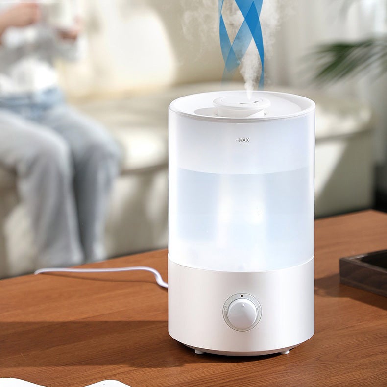 AUNEK Humidificateur d'Air, 24 Heures Humidificateur d'Air Bébé Brume Froide Réglable avec 2,2 L Réservoir d'Eau, Arrêt Automatique sans Eau, sans BPA Silencieux Humidificateurs pour Chambre, Bureau