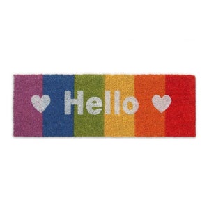 Zerbino Interno Pillemark Ikea - Arcobaleno - Tappetino In Cocco 50x90 Cm