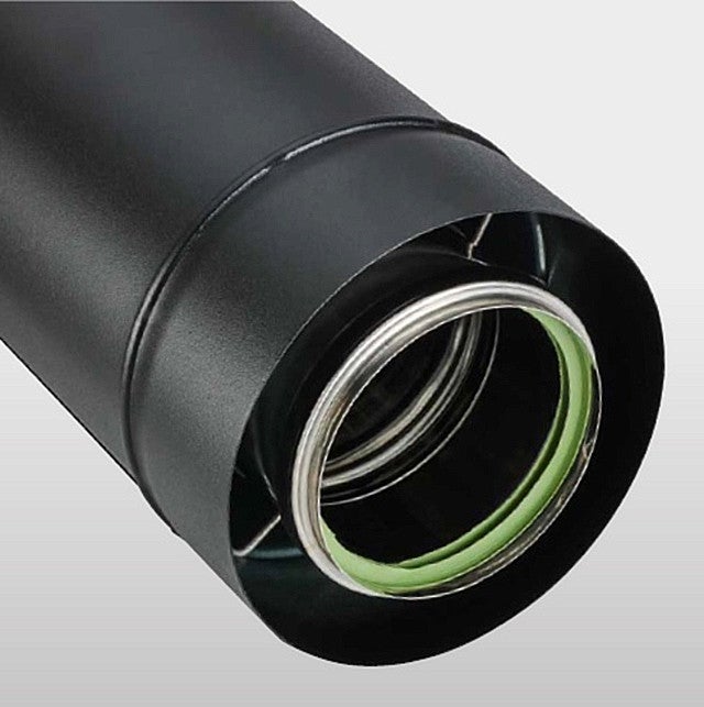 Conduit BIOTEN inox/galva 25 cm Ø80/125 - 2