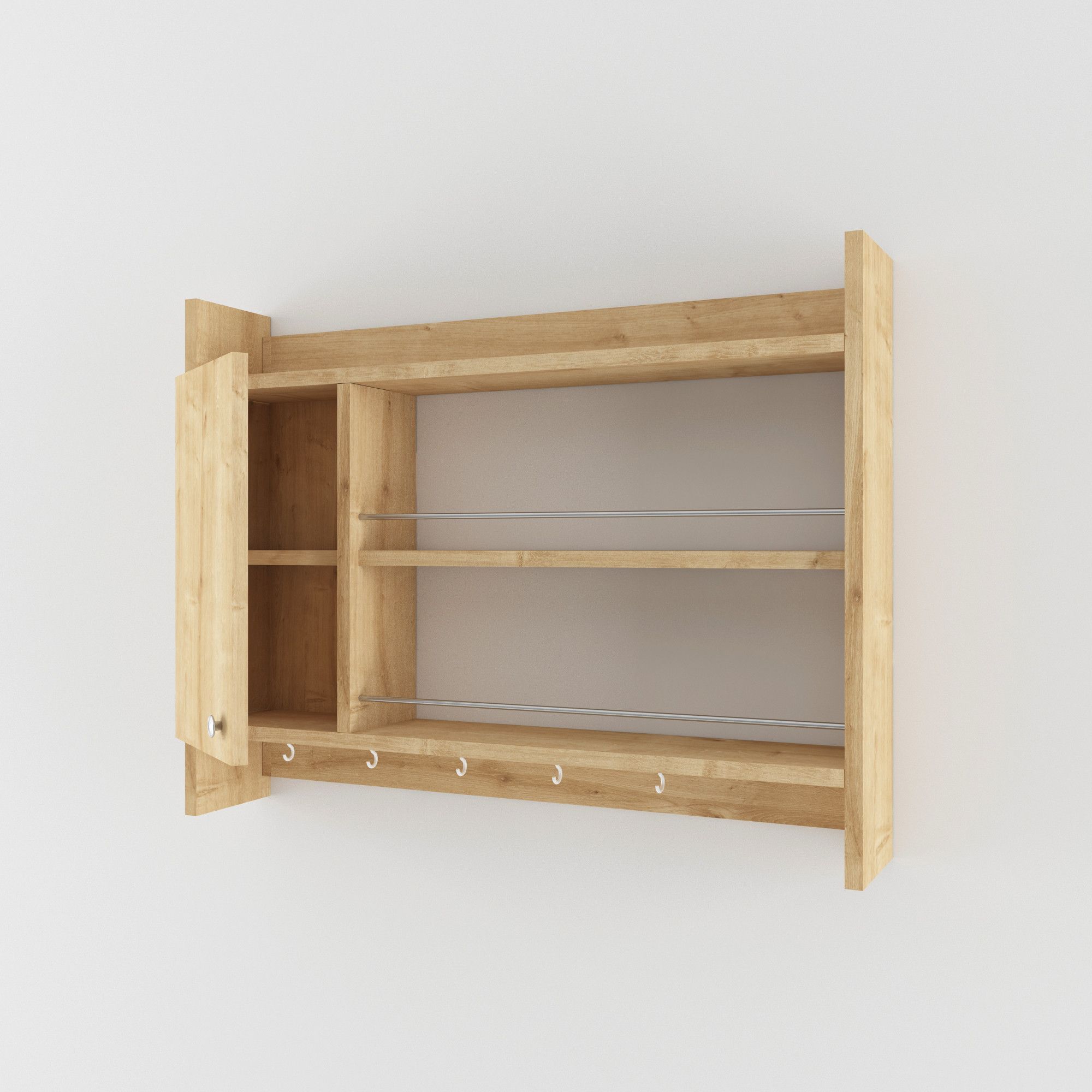 Raft KNERR , PAL melaminat, 85x15x65 cm