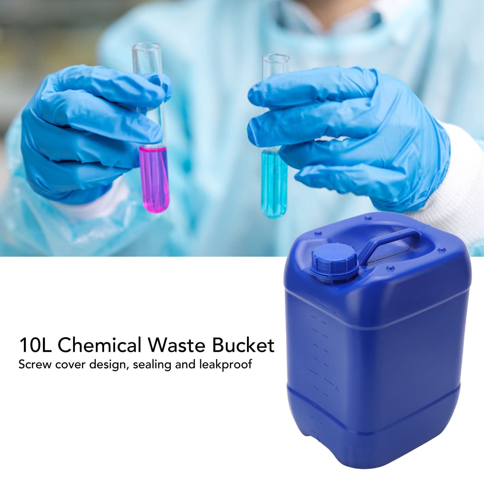 Provette Plastica Campione 10 Provette In Plastica Trasparente Con Tappo A Sughero – Ideali Per Campioni, Laboratorio O Hobbistica Test Cocaina - Foto 5