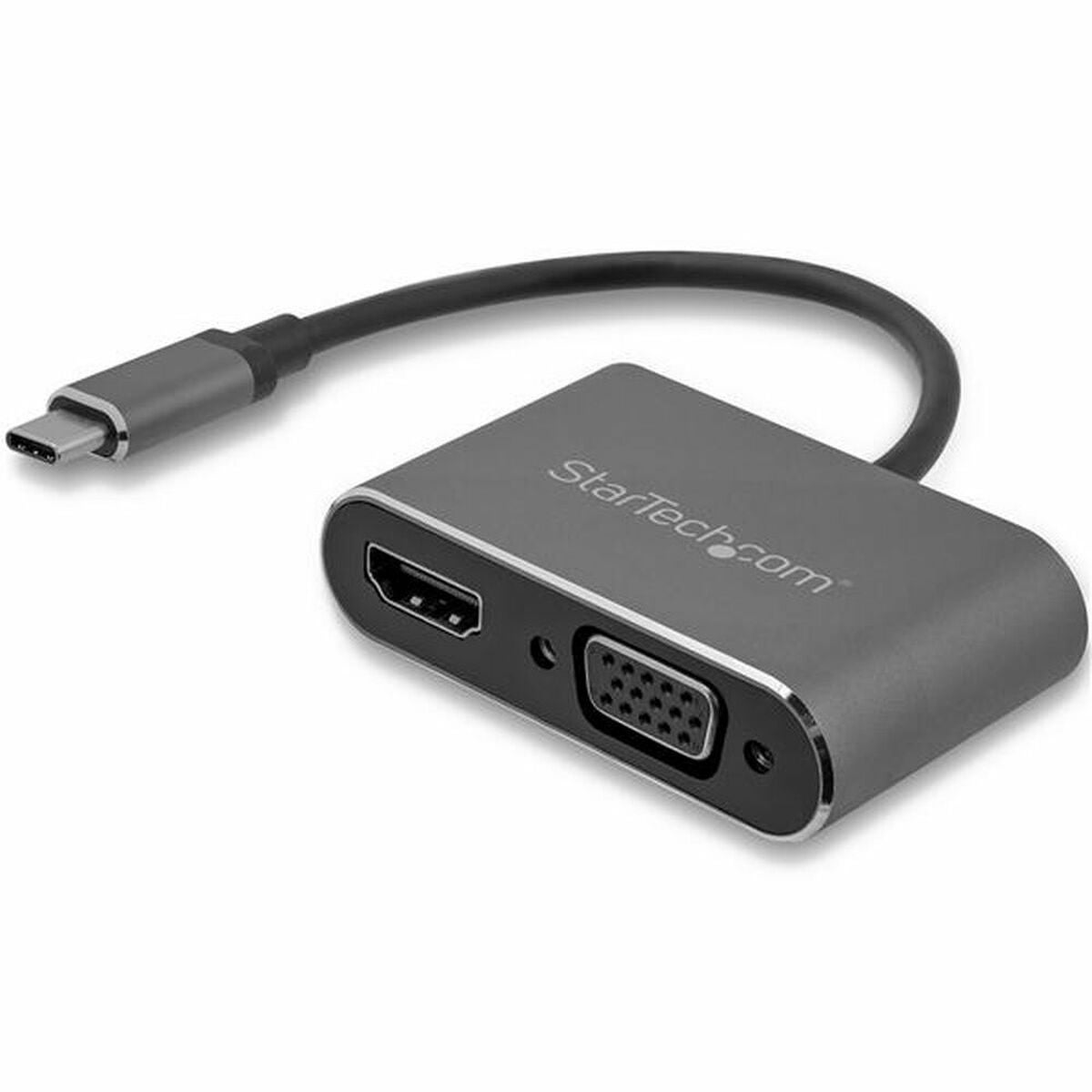 Adapter USB-C StarTech.com USB-C do VGA i HDMI szary gwiezdny