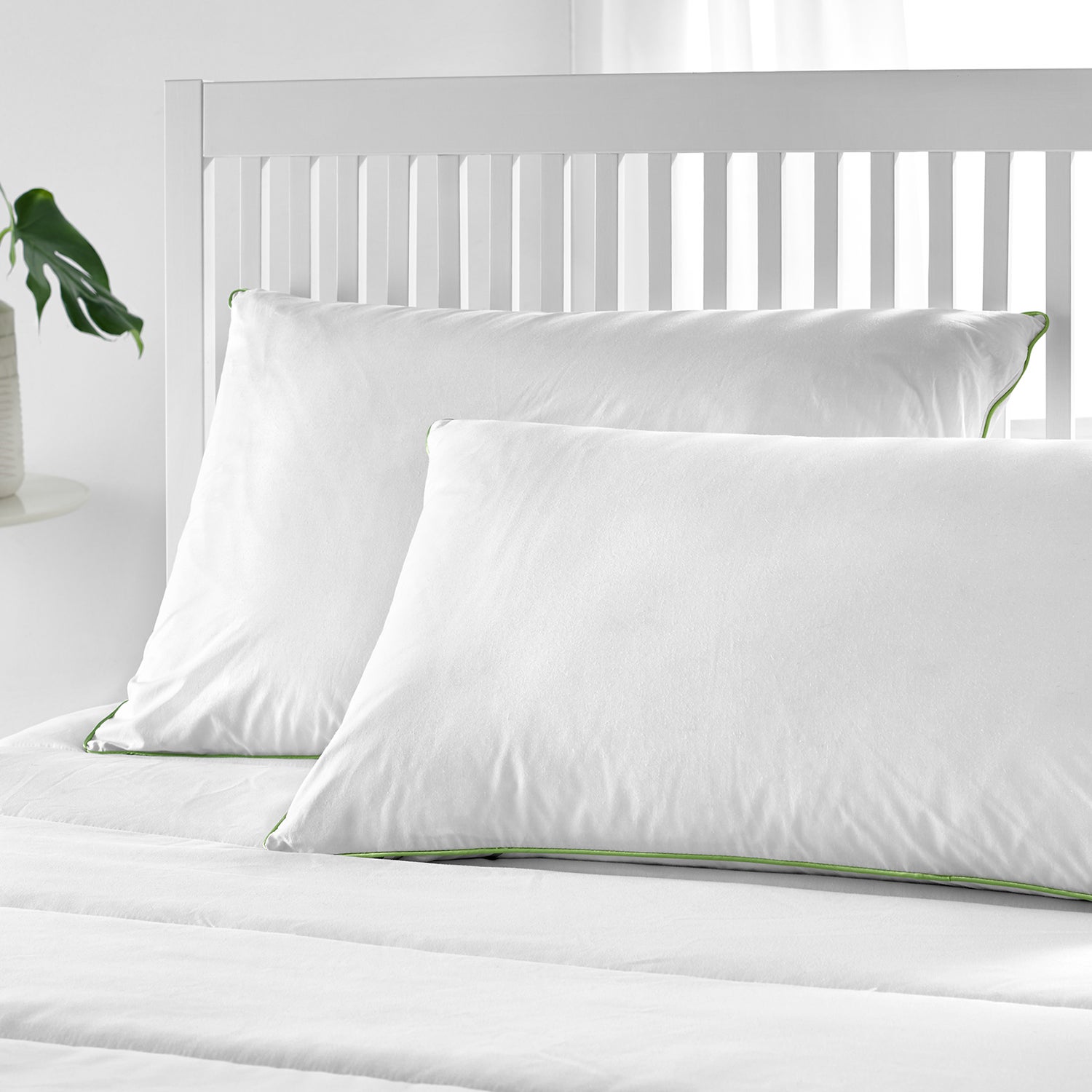 Almofada de penas com firmeza média 80x50cm PIKOLIN HOME - 4