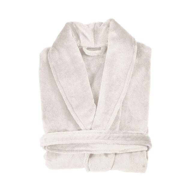 Peignoir Col châle Velours polyester 300 g/m² 