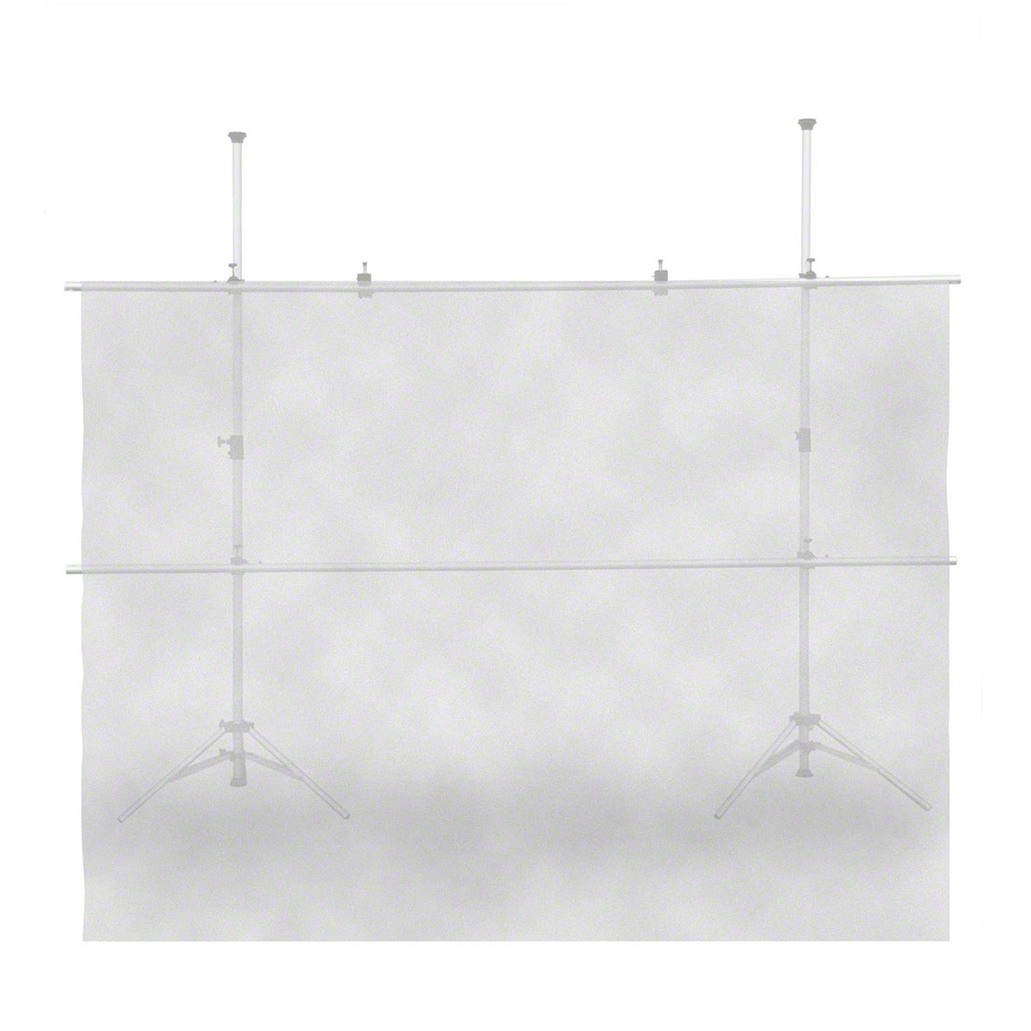 Selens 3 x 1,7 m, diffusore in tessuto nylon seta bianca diffusione, senza cucit