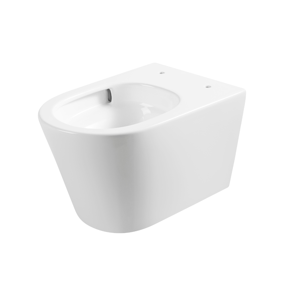 Duofix Pack WC bâti-support + WC suspendu sans bride avec abattant SoftClose Ceramia + plaque blanche (GEBCE14WT05-FR) - 7