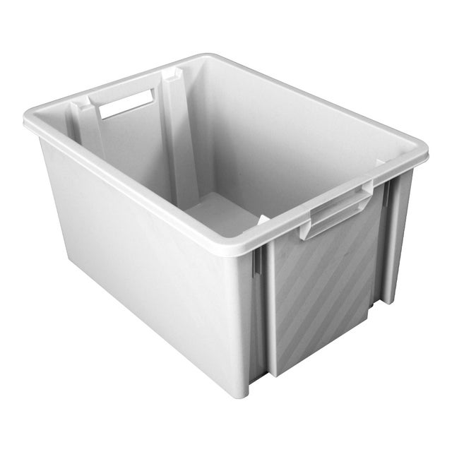 Boite de rangement Novabac 30L Gris Pierre - 5202838