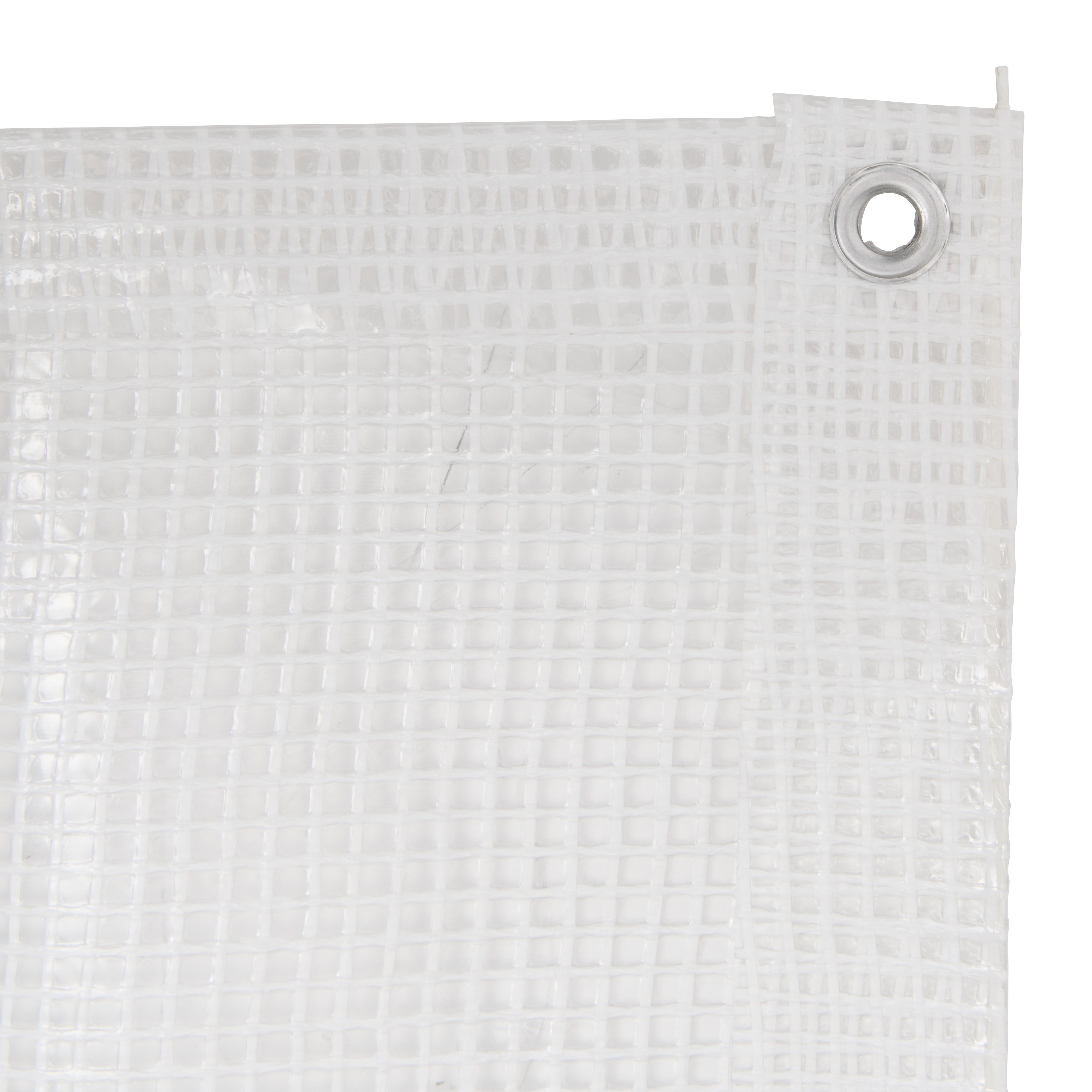 Bache transparente WERKA PRO 2 x 3 m 80 g m2 avec oeillets - 2