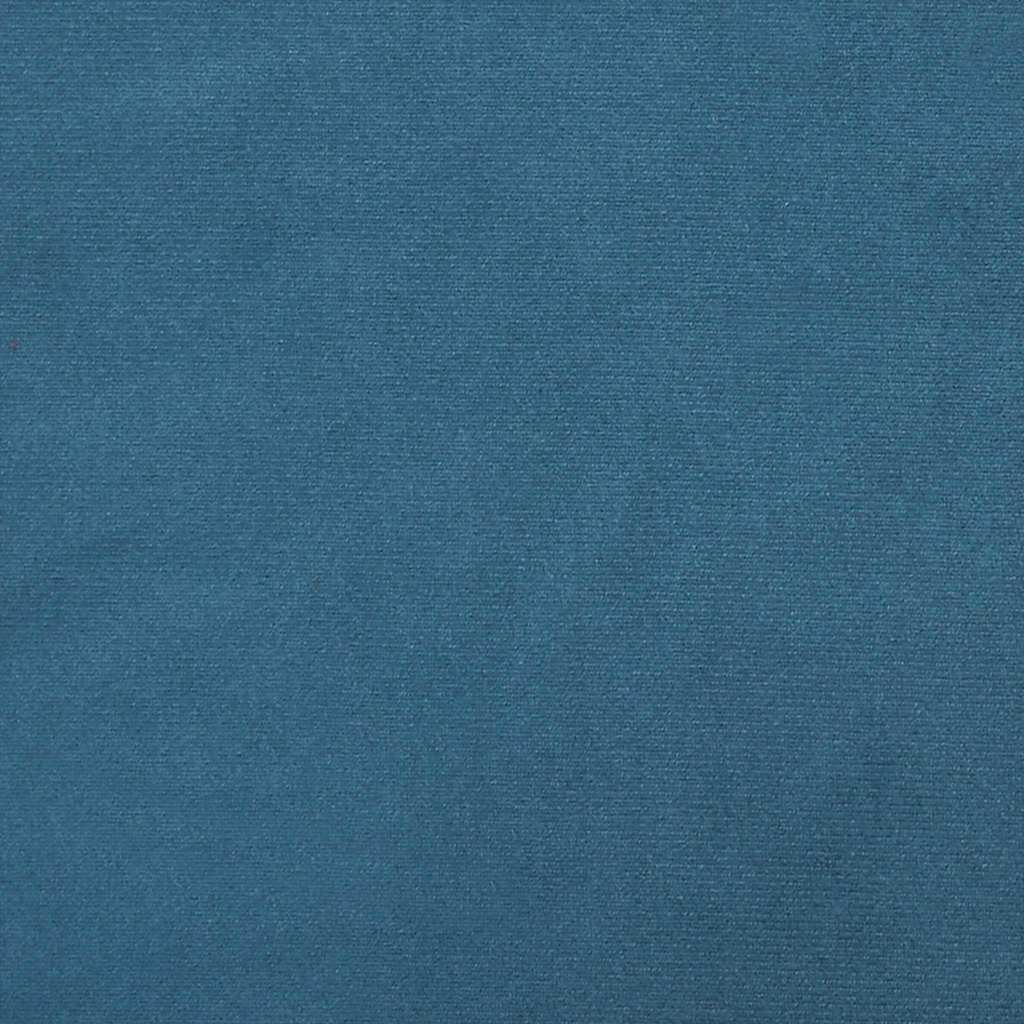 Coussin de Dos Bleu 80 x 50 cm Tissu en velours côtelé vidaXL - 9