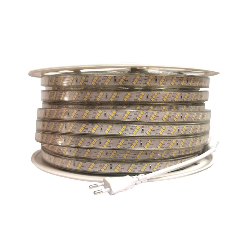 Ruban LED 220V Recoupable 50M IP65 2835 180LED/m Triple Rangée - Blanc Neutre 4000K - 5500K - SILAMP - 3