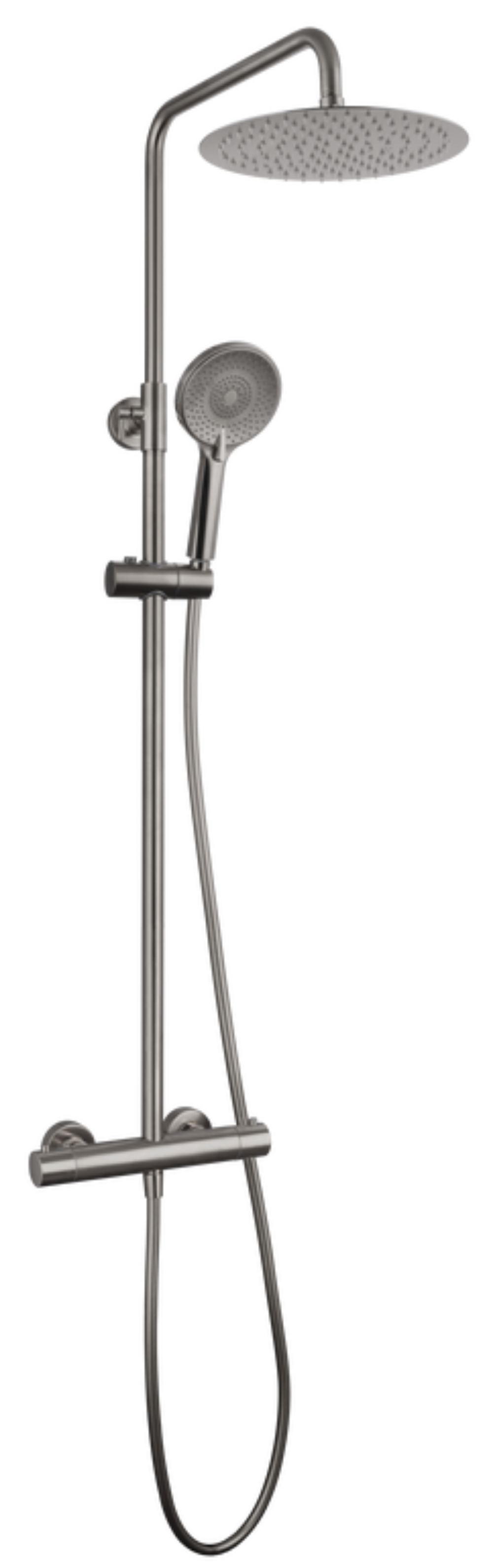 Coloană de duș termostatică ROUND ELITE - titan
