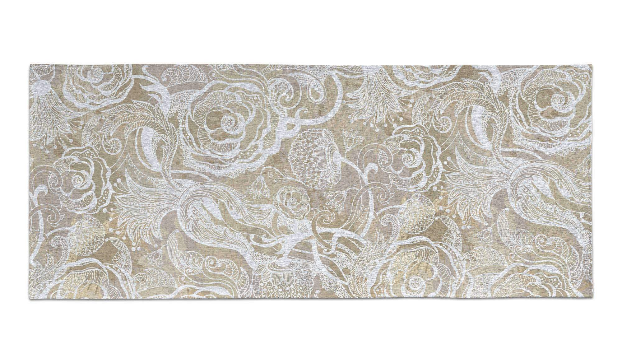 Camino de cocina, 100% made in italy, alfombra antimanchas con impresión digital, camino antideslizante y lavable, modelo elton, 180x75 cm