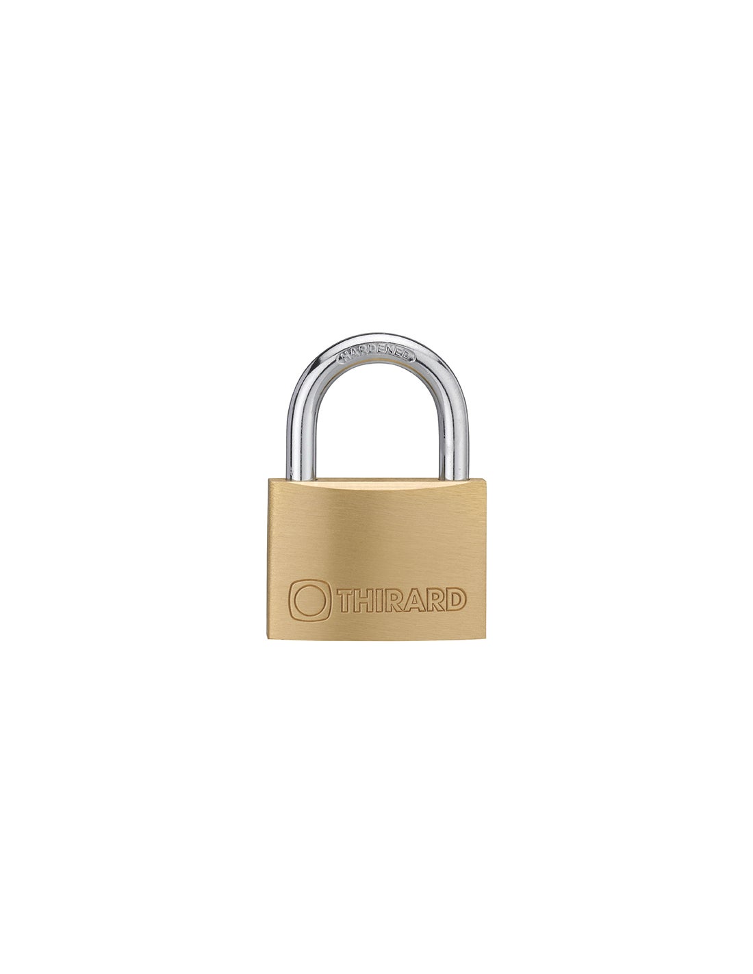 THIRARD - Cadenas à clé Type 1, laiton, intérieur, anse acier, 45mm, 3 clés - THIRARD - 2