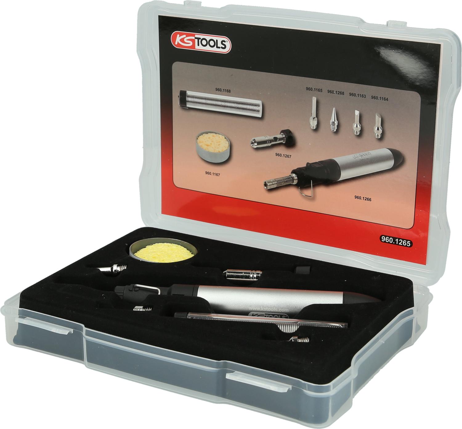 KS TOOLS Zestaw do mikrolutowania 8-częściowy - 960.1265