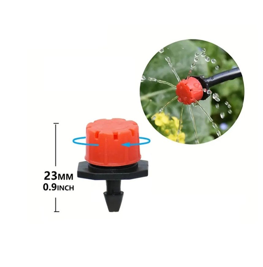Lot De 20 Micro Goutte-À-Goutte Réglables Pour Système D'Arrosage[H1030