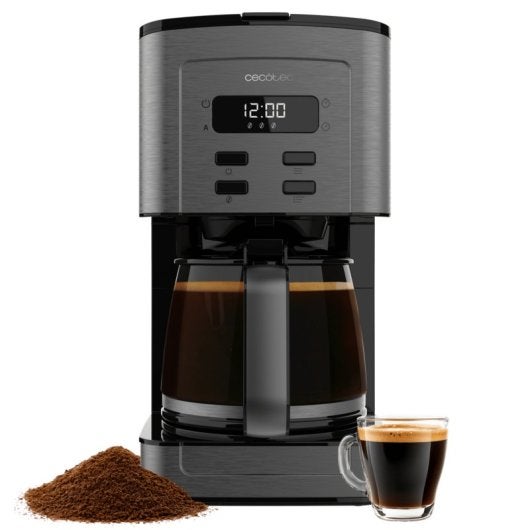 Cafetera de Goteo Cecotec Coffee 66 Time 1,3 L 12 Tazas Acero Inoxidable - Imagen 2
