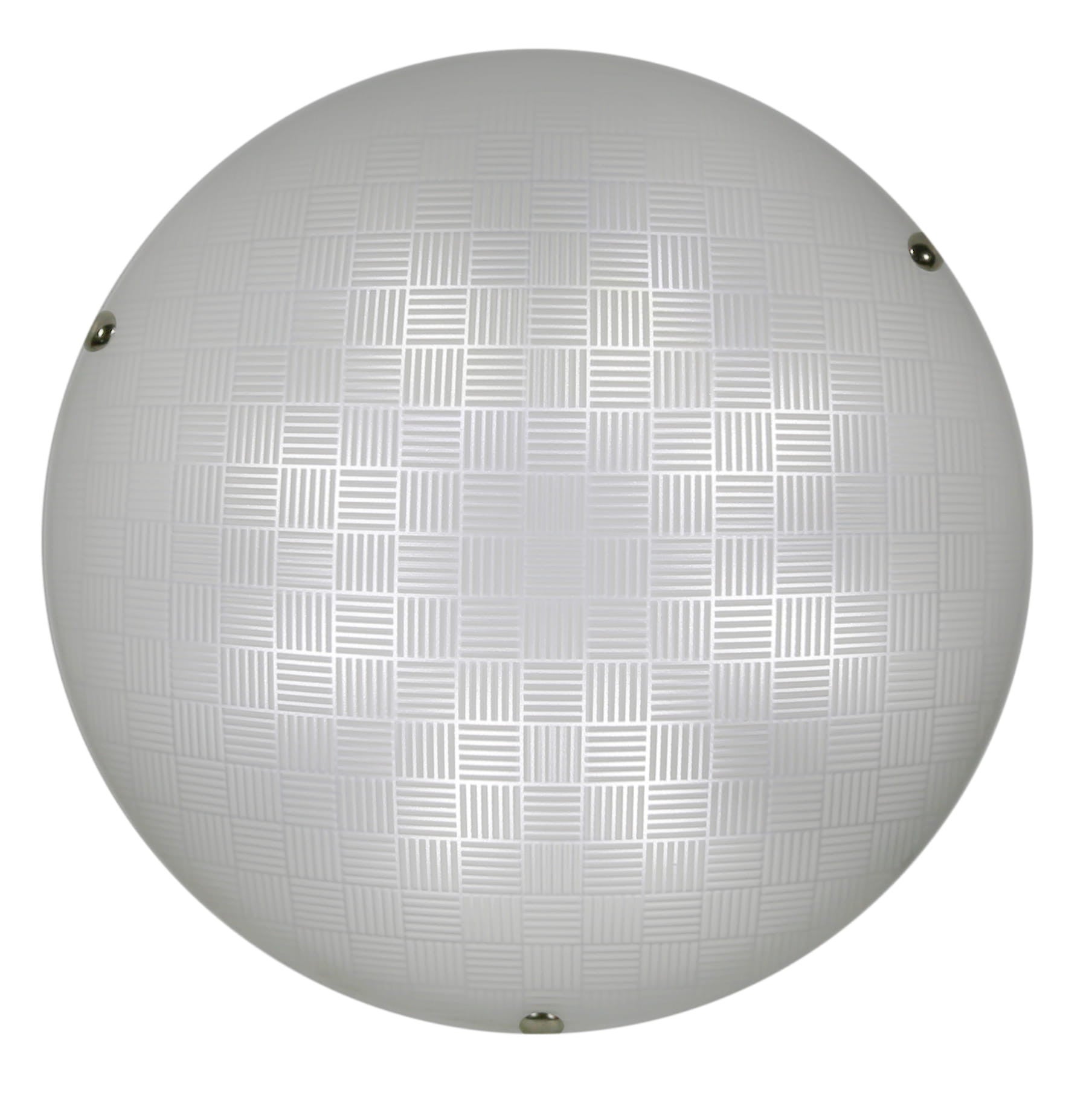 Plafon Vertico okrągły chromowany biały 1xE27x20W wym: 9 x 30 cm IP20 szkło Candellux