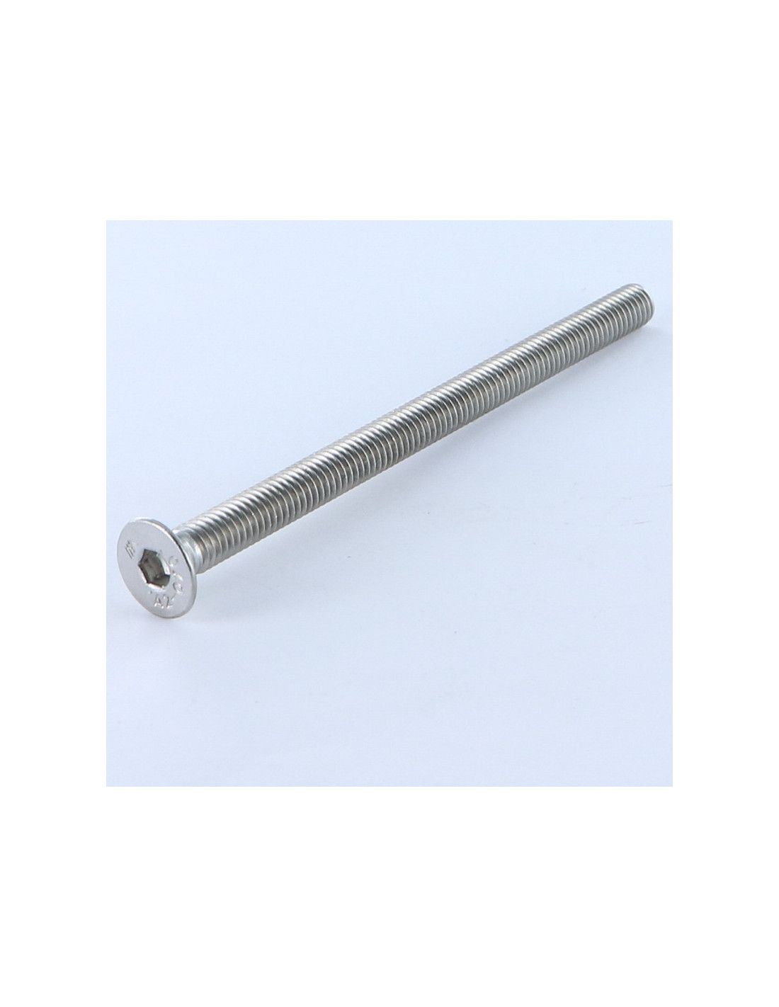 Vis Métaux Tête Plate A/MEPLAT 20X50 Filetée Sur 43 M10 Inox - Foto 8