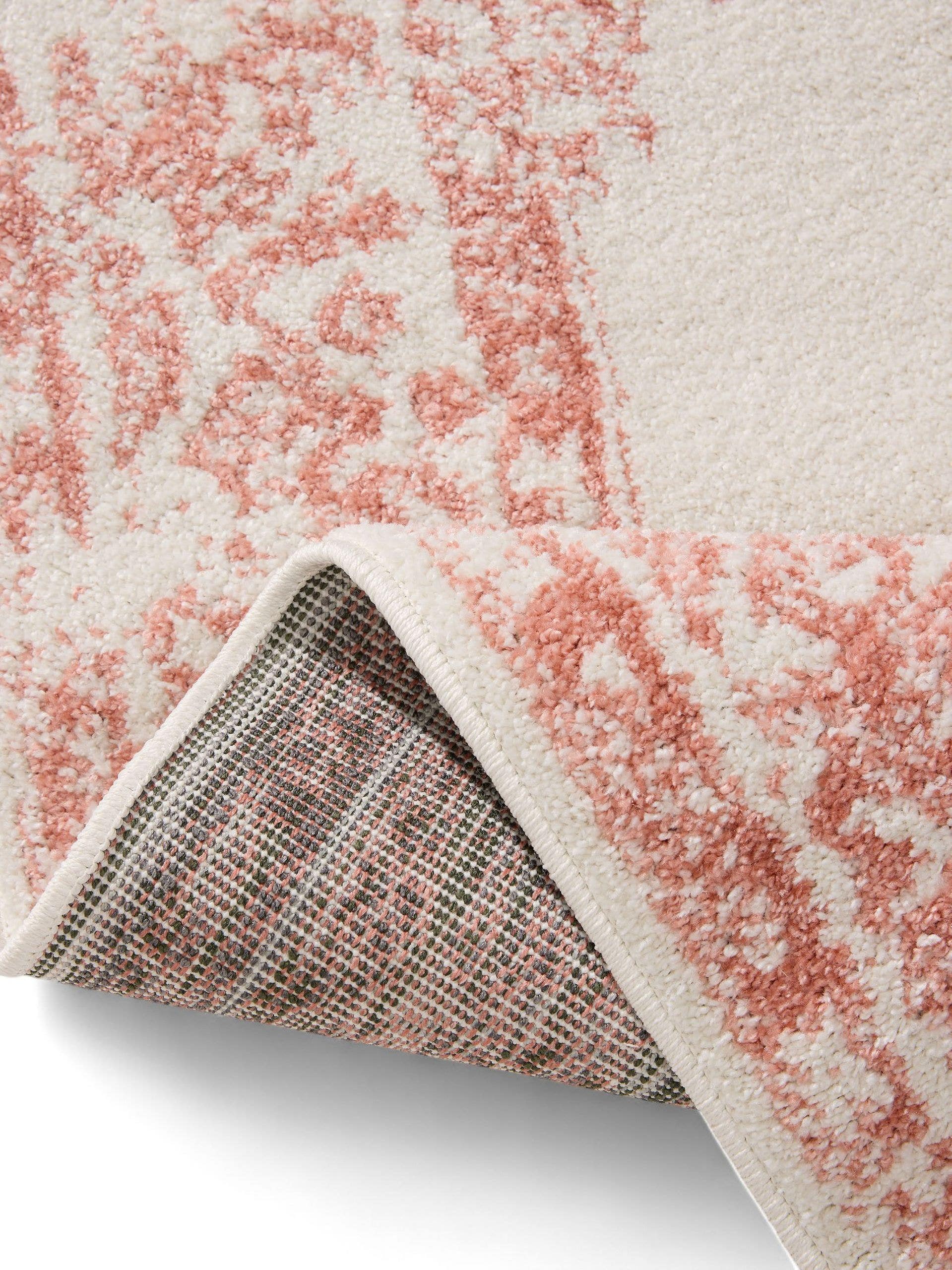 BENUTA - Tapis Sia crème/rose 120x170 cm - 3