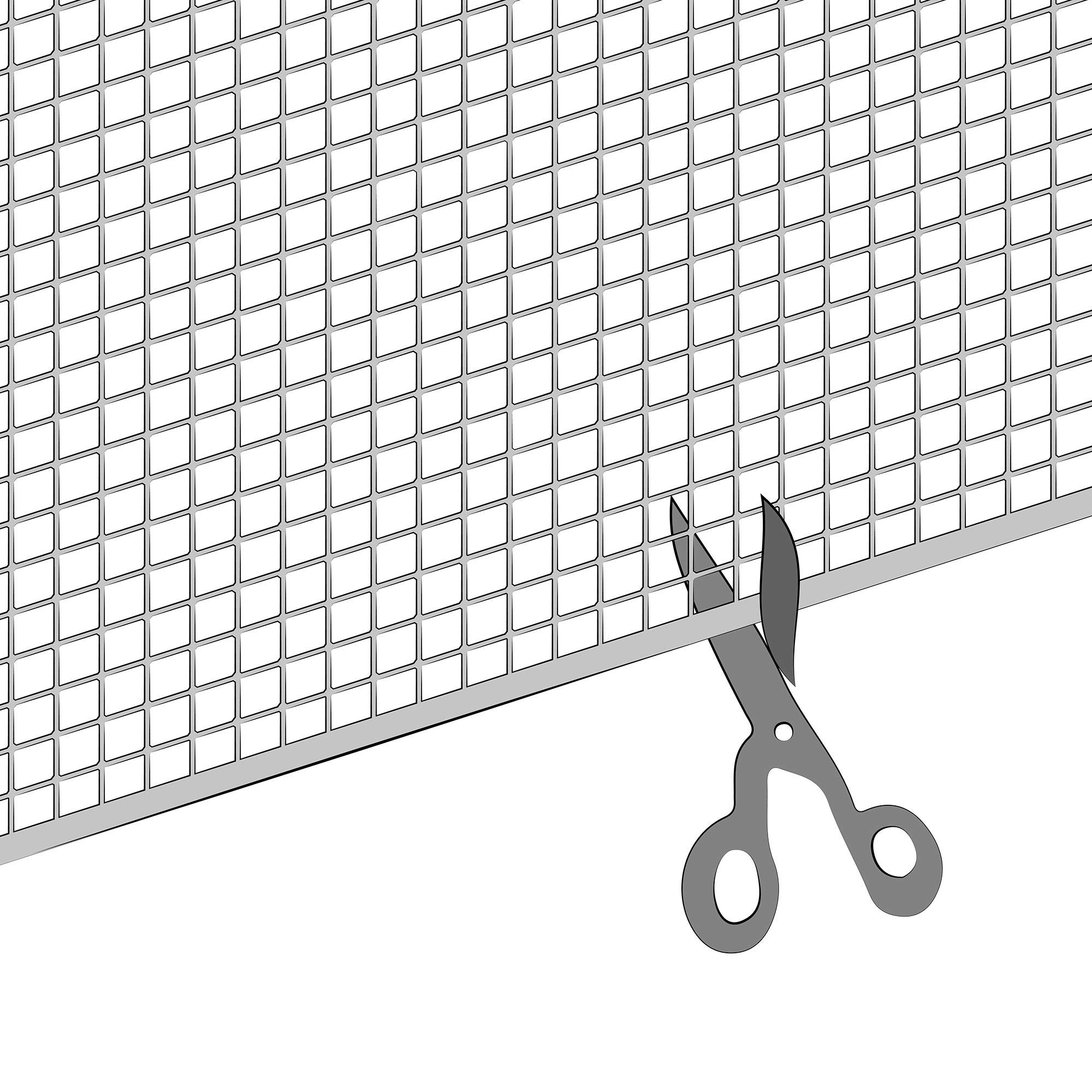 Grillage plastique vert 9x9 mm Taille 0,5 x 5 m - 7