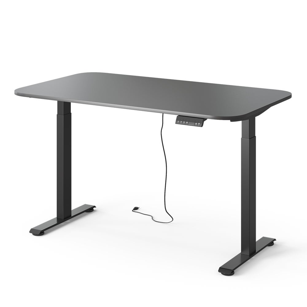 Vicco Biurko Elevate, Czarny/Antracyt, 140 x 80 cm