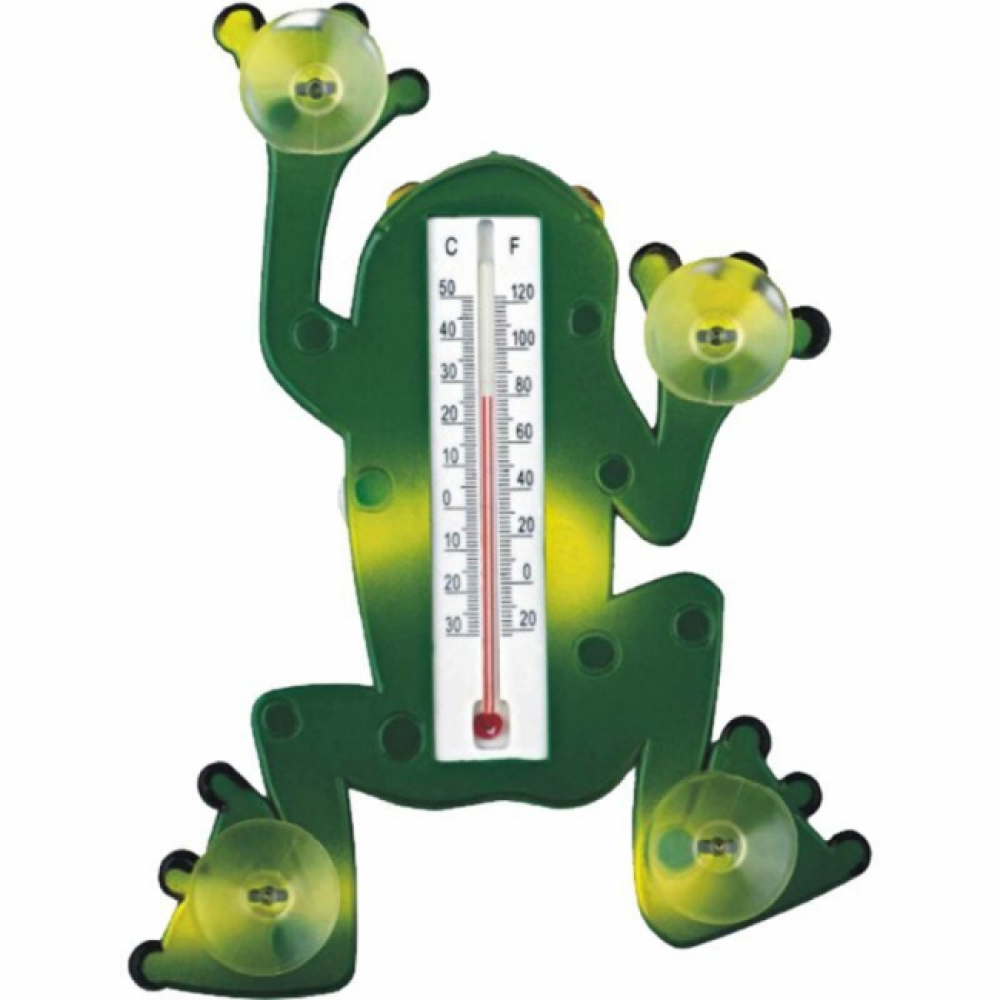 Thermomètre à ventouse grenouille dessin animé termomètre intérieur et extérieur