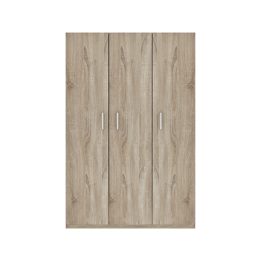 Armoire 3 portes TOM – Chêne sonoma – Grand espace de rangement - 6