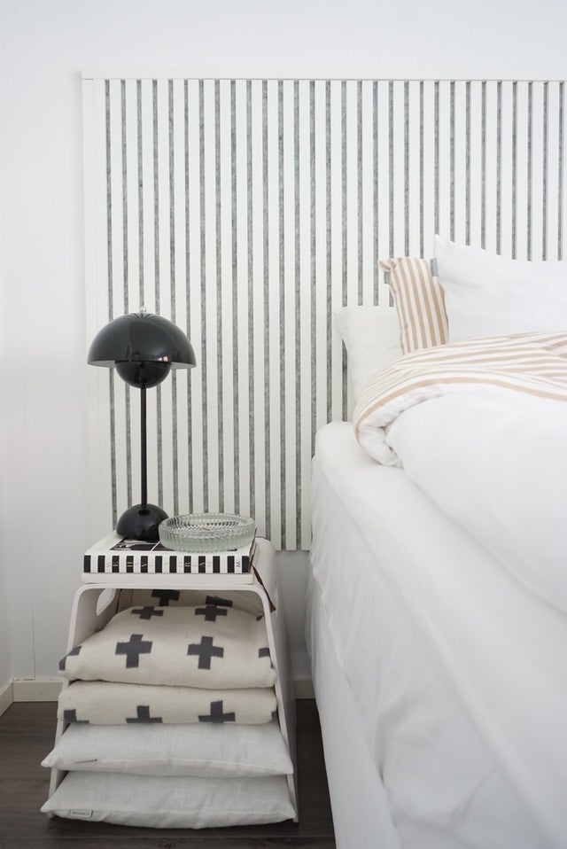 Panneau tasseaux acoustique 240×60 cm – Snow | AKUPANEL BY WOODMONDO - 3