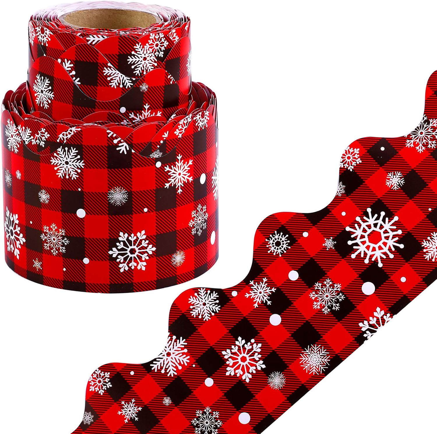 Caroline 's Treasures ss4688-co1 Maltés Rojo Copos de Nieve día Festivo