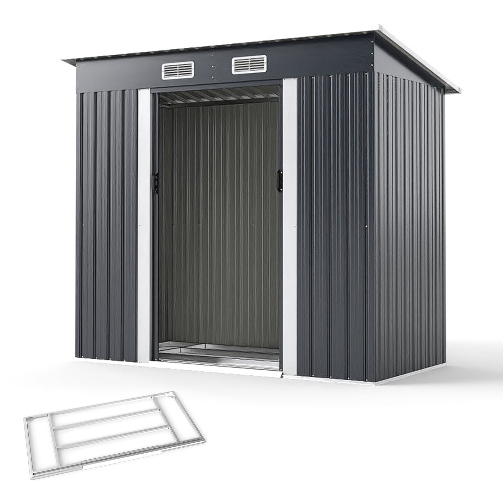 Mango Para Puerta De Jardín De 200 Mm – Color Amarillo – Manija Exterior Para Cobertizo – DX