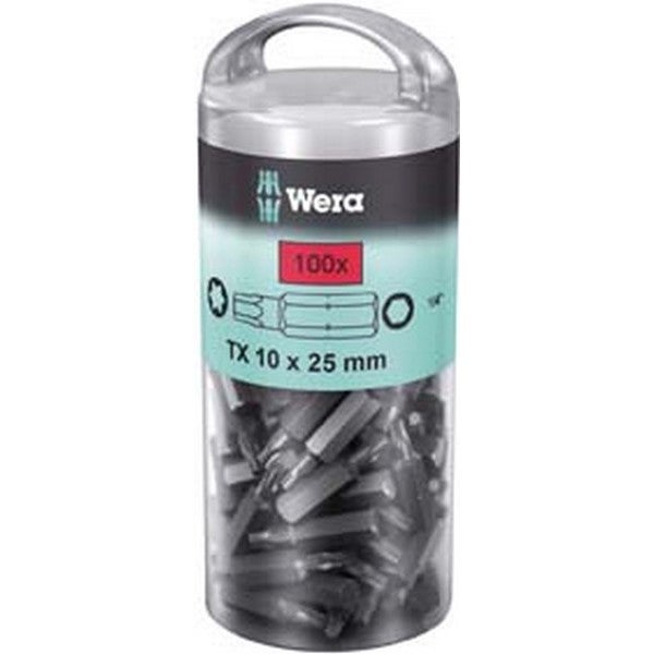 Wera, 867/1 DIY 100 TORX, TX 10 x 25 mm (100 Bits pro Box)