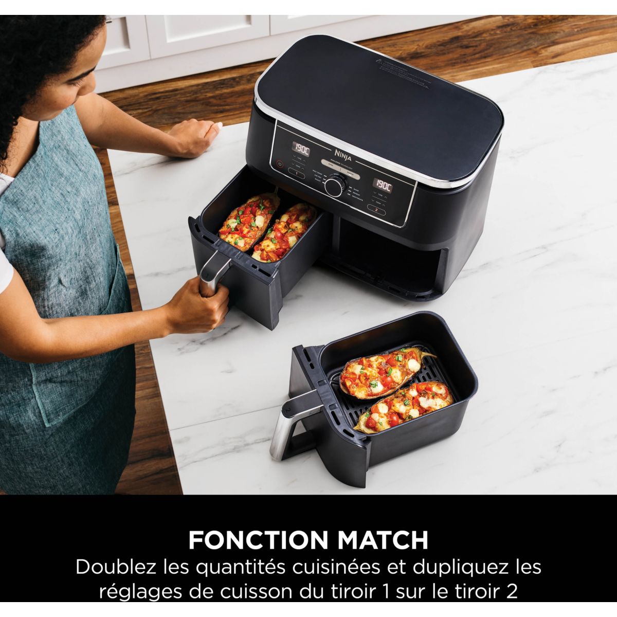 Friteuse sans huile NINJA Foodi Max DualZone 9,5L AF400EU - 9