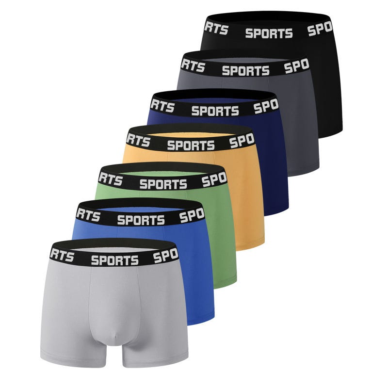 Boxer da uomo, vestibilità sicura e di supporto MultiColor M