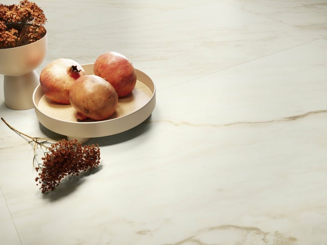 Carrelage aspect marbre Milano beige 60x120 cm
