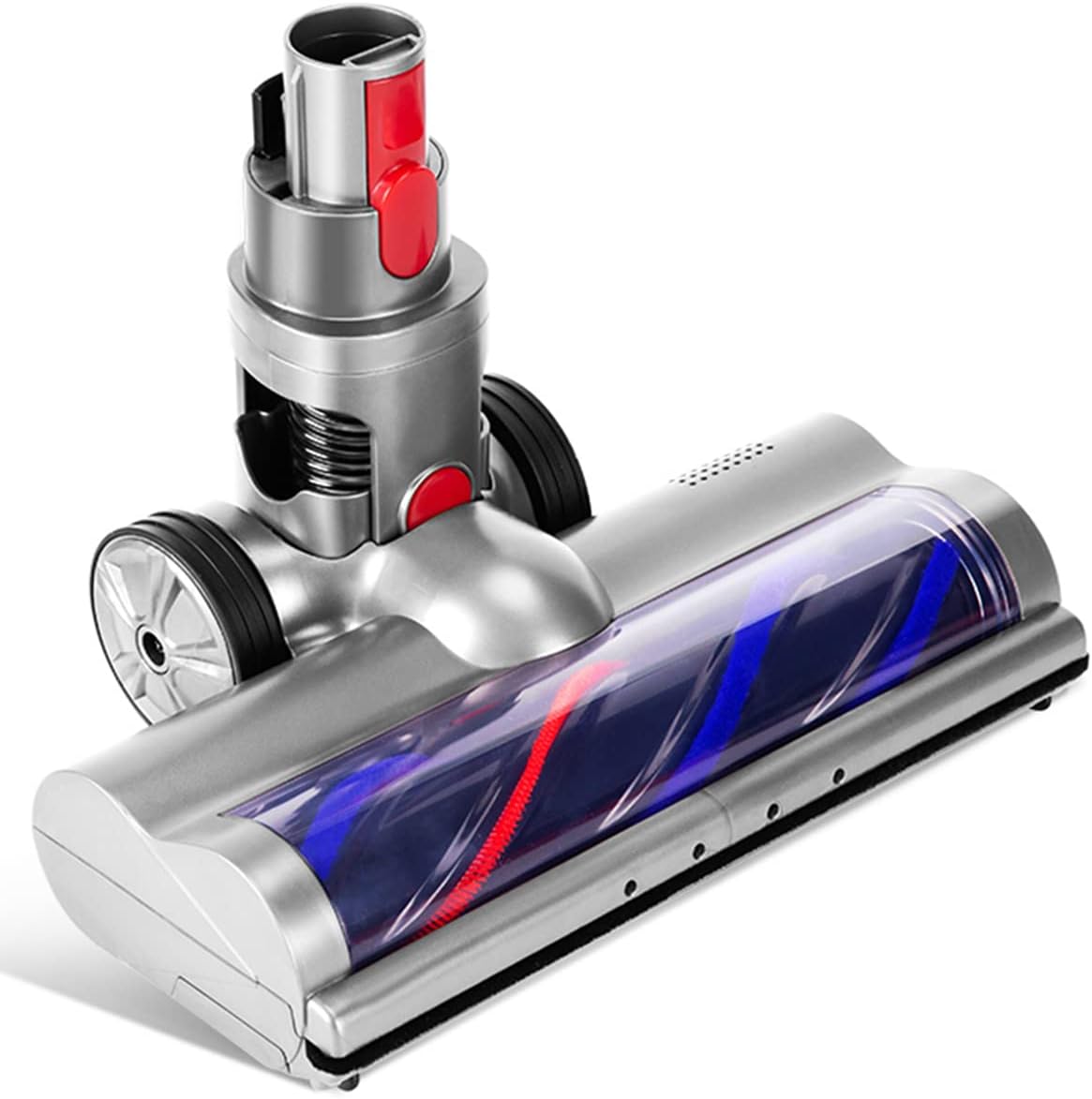 Szczotka kompatybilna z Dyson V7 V8 V10 V11 V15, głowica szczotki czyszczącej z napędem bezpośrednim i 4 lampami LED do podłóg twardych i parkietów